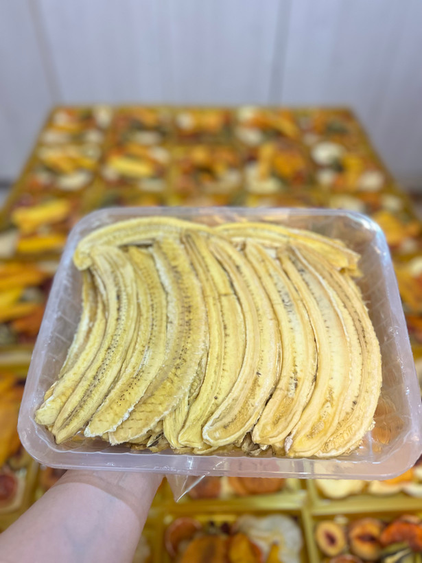 موز اکوادور خشک شده