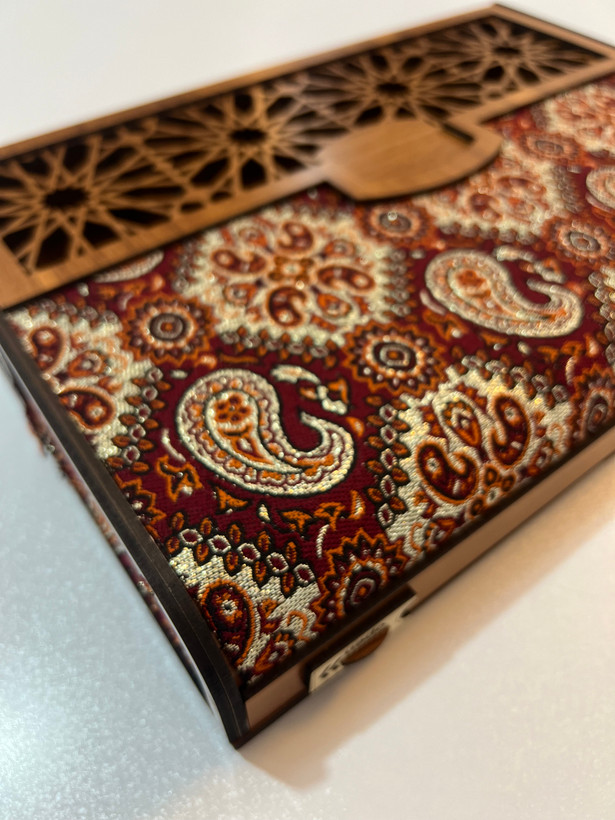 جعبه چوبی تنقلات خوری