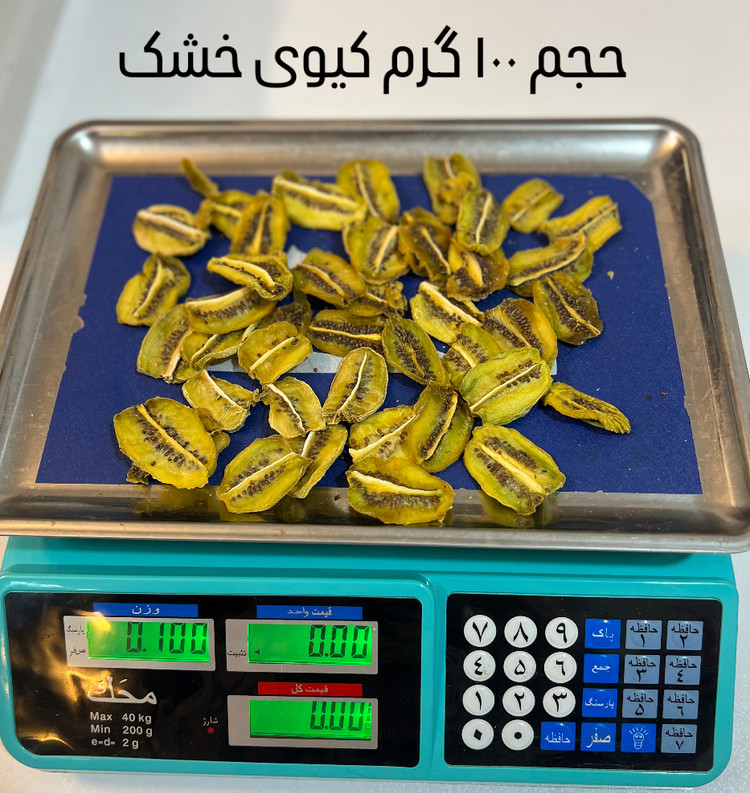 میوه خشک کیوی اسلایس